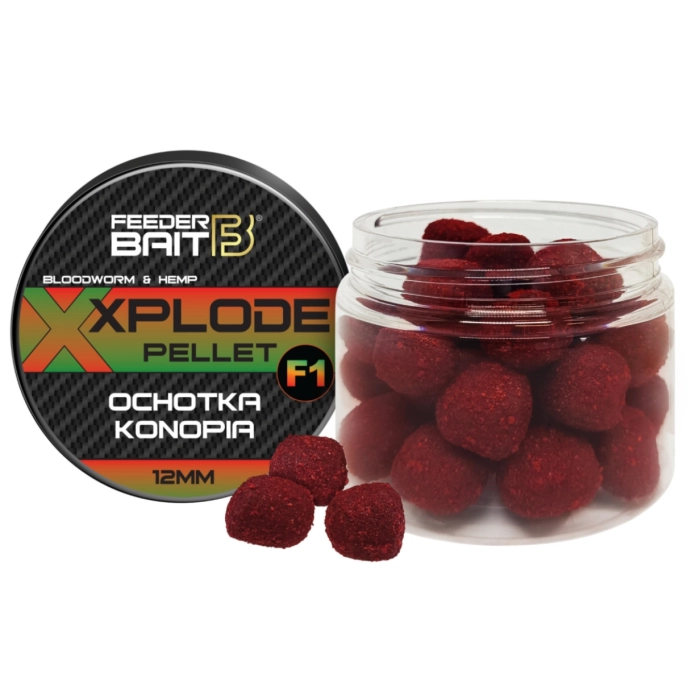 XPLODE PELLET 12MM OCHOTKA & KONOPIA OPK/6SZT